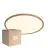 Multipack 3x Nordlux LED Plafonnier Oja 42 Bois 24W 2150lm - 827 Blanc Très Chaud | Dimmable
