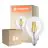 Multipack 6x Osram LED Superstar E27 Globe G95 Filament Claire 11W 1521lm - 927 Blanc Très Chaud | Meilleur Rendu Des Couleurs - Équivalent 100W
