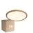 Multipack 3x Nordlux LED Plafonnier Oja 29 Bois 18W 1600lm - 827 Blanc Très Chaud | 3 Niveaux De Gradation Dimmable 