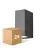 Multipack 2x D'Lite Applique Murale Vrebos Aluminium Noir Up & Down | IP54 - Convient Pour 2x GU10