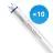 Multipack 10x Philips Tube LED T8 MASTER (EM/Direct 230V) Ultra Output 14.7W 2500lm - 840 Blanc Froid | 120cm - Équivalent 36W