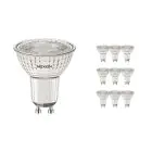 Multipack 10x Noxion PerfectColor Spot LED GU10 PAR16 4W 345lm 60D - 940 Blanc Froid | Meilleur rendu des couleurs - Dimmable - Équivalent 50W