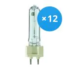 Multipack 12x Philips MASTERColour G12 CDM-T 70W - 942 Blanc Froid | Meilleur rendu des couleurs