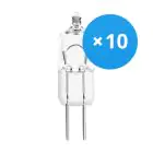 Multipack 10x Osram Halogène G4 Capsule Halostar 10 W 