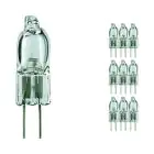 Multipack 10x Philips Microprojection Halogène G4 ampoule Focusline 20 W 