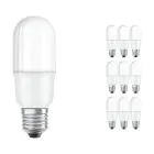 Multipack 10x Ledvance Classic LED E27 Linéaire Dépolie 9W 1050lm - 840 Blanc Froid | Équivalent 75W