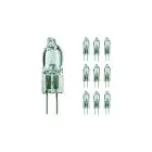 Multipack 10x Philips Microprojection Halogène G4 ampoule Focusline 10 W 