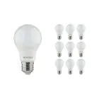 Multipack 10x Noxion Lucent Classic LED E27 Poire Dépolie 4.9W 480lm - 840 Blanc Froid | Équivalent 40W