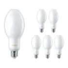 Multipack 6x Philips TrueForce Core LED E27 HPL/SON Dépolie 18W 3000lm 300D - 840 Blanc Froid | Équivalent 80W