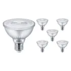 Multipack 6x Philips Master Value LED ampoule Réflecteur E27 PAR30 9.5W 740lm 25D - 927 Blanc Très Chaud | Meilleur rendu des couleurs - Dimmable - Équivalent 75W