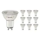 Multipack 10x Noxion PerfectColor Spot LED GU10 PAR16 4W 345lm 60D - 930 Blanc Chaud | Meilleur rendu des couleurs - Dimmable - Équivalent 50W