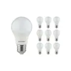 Multipack 10x Noxion Lucent Classic LED E27 Poire Dépolie 8.5W 806lm - 830 Blanc Chaud | Équivalent 60W