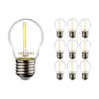 Multipack 10x Noxion Lucent LED E27 Boule Filament Claire 1.4W 136LM - 827 Blanc Très Chaud | Équivalent 15W