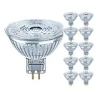 Multipack 10x Ledvance Performance Spot LED Réflecteur GU5.3 MR16 3.4W 230lm 36D - 927 Blanc Très Chaud | Meilleur rendu des couleurs - Dimmable - Équivalent 20W