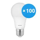 Multipack 100x Noxion Pro LED E27 Poire Dépolie 5.5W 470lm - 827 Blanc Très Chaud | Dimmable - Équivalent 40W