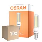 Multipack 10x Osram Special T Slim LED E14 Claire 6.5W 806lm - 827 Blanc Très Chaud | Dimmable - Équivalent 60W