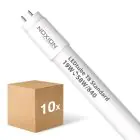 Multipack 10x Noxion Tube LED T8 Avant (EM/Direct 230V) Standard Output 19W 2300lm - 840 Blanc Froid | 150cm - Équivalent 58W