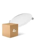 Multipack 4x Ledvance Downlight LED Slim Rond DN155 12W 1020lm 120D - 830 Blanc Chaud | 169mm 