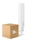 Multipack 9x Philips CorePro PL-C LED 8.9W 990lm - 830 Blanc Chaud | 2-Pins - Équivalent 26W