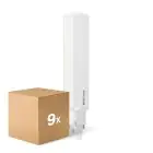 Multipack 9x Philips CorePro PL-C LED 8.9W 1100lm - 840 Blanc Froid | 2-Pins - Équivalent 26W