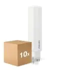 Multipack 10x Philips CorePro PL-C LED 6.5W 700lm - 830 Blanc Chaud | 4-Pins - Équivalent 18W
