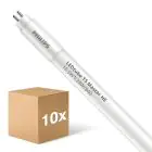 Multipack 10x Philips Tube LED T5 MASTER (Direct 230V) High Efficiency 16.5W 2500lm - 840 Blanc Froid | 115cm - Équivalent 28W