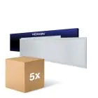 Multipack 5x Noxion Panneau LED Ecowhite V4.0 28W 3400lm - 840 Blanc Froid | 120x30cm - Philips driver
