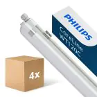 Multipack 4x Philips Réglette LED Étanche CoreLine WT120C Gen2 18/32W 2700/4500lm - 840 Blanc Froid | 120cm