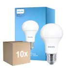 Multipack 10x Philips Corepro LED Ampoule E27 Poire Dépolie 10.5W 1055lm - 930 Blanc Chaud | Meilleur rendu des couleurs - Équivalent 75W