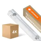 Multipack 4x Ledvance Réglette LED Étanche Imperméable Boîtier Vide  Performance | Convient Pour 1x120cm Tube LED