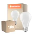 Multipack 10x Ledvance Classic LED E27 Poire Filament Dépolie 17W 2452lm - 840 Blanc Froid | Équivalent 150W