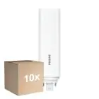 Multipack 10x Philips CorePro PL-T LED Ampoule HF 15W - 840 Blanc Froid | 4-Pins - Équivalent 15W
