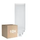 Multipack 10x Ledvance Dulux-TE LED 10W 1100lm - 840 Blanc Froid | 4-Pins - Équivalent 26W
