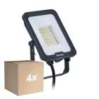 Multipack 4x Philips Projecteur LED Ledinaire BVP167 30W 3600lm 110D - 830-840-865 CCT | IP65 - Symétrique
