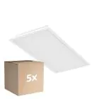 Multipack 5x Noxion Panneau LED Ecowhite V4.0 20W 2400lm - 830-840-865 CCT | 60x30cm