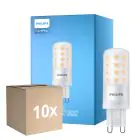 Multipack 10x Philips Corepro LED Capsule G9 4.8W 570lm - 830 Blanc Chaud | Équivalent 60W