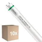 Multipack 10x Philips Tube LED T8 MASTER (EM/Direct 230V) Ultra Efficiency 17.6W 3700lm - 840 Blanc Froid | 150cm - Équivalent 58W