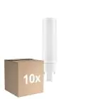 Multipack 10x Ledvance Dulux-D LED 6W - 830 Blanc Chaud | 4-Pins - Équivalent 13W