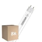 Multipack 8x Osram Tube LED T8 (EM/Direct 230V) Standard Output 5.4W 650lm - 865 Lumière Du Jour | 44cm - Équivalent 15W