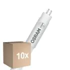 Multipack 10x Osram Tube LED T5 (HF) High Efficiency 10W 1350lm - 830 Blanc Chaud | 85cm - Équivalent 21W