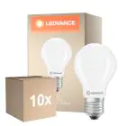 Multipack 10x Ledvance Classic LED E27 Poire Dépolie 5.9W 806lm - 827 Blanc Très Chaud | Dimmable | mable - Équivalent 60W