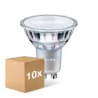 Multipack 10x Philips Corepro LED Spot GU10 PAR16 3W 230lm 36D - 827 Blanc Très Chaud | Dimmable - Équivalent 35W
