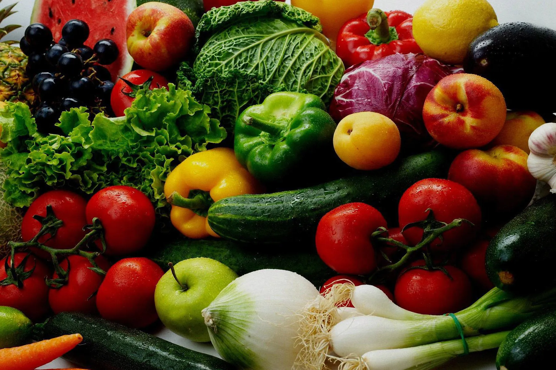 eclairage pour fuirts et légumes