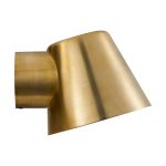 Nordlux Aleria Wandlamp Glas Messing | Geschikt voor GU10