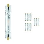 Multipack 12x Philips MASTERColour RX7S CDM-TD 70W - 830 Warm Wit 