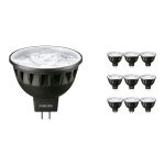Multipack 10x Philips Master LED Spot GU5.3 MR16 6.7W 440lm 36D - 930 Warm Wit | Beste Kleurweergave - Dimbaar - Vervangt 35W