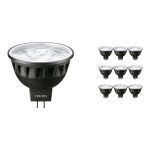 Multipack 10x Philips Master LED Spot GU5.3 MR16 7.5W 485lm 36D - 927 Zeer Warm Wit | Beste Kleurweergave - Dimbaar - Vervangt 50W