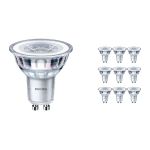 Multipack 10x Philips Corepro LED Spot GU10 PAR16 3.5W 275lm 36D - 840 Koel Wit | Vervangt 35W