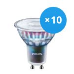 Multipack 10x Philips MASTER LED Spot ExpertColor GU10 PAR16 3.9W 280lm 36D - 930 Warm Wit | Beste Kleurweergave - Dimbaar - Vervangt 35W