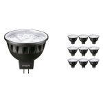 Multipack 10x Philips Master LED Spot GU5.3 MR16 6.7W 430lm 10D - 930 Warm Wit | Beste Kleurweergave - Dimbaar - Vervangt 35W